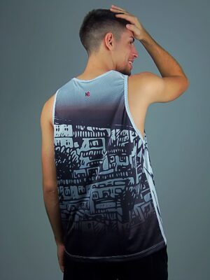 3297 - Camiseta Regata Abstrato Estampado Dry Fit - TOTAL (2)