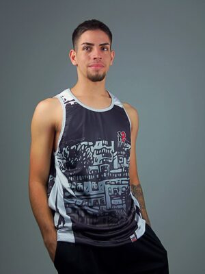 3297 - Camiseta Regata Abstrato Estampado Dry Fit - TOTAL (3)