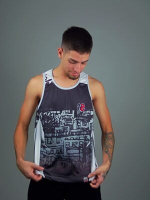 3297 - Camiseta Regata Abstrato Estampado Dry Fit - TOTAL (6)