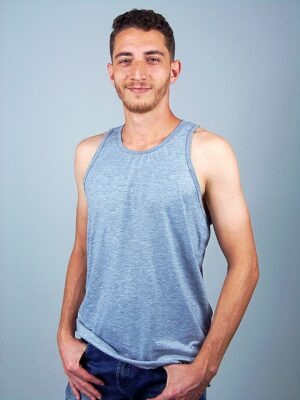 A - Camiseta Regata Cinza Gym Sport Sem Manga (3)