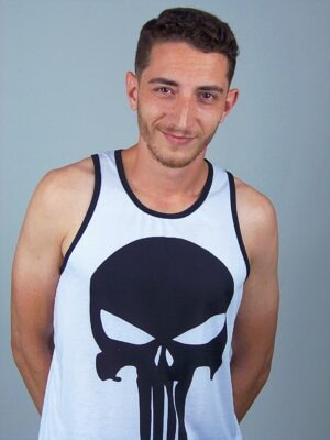 A - Camiseta Skul Caveira Regata Ringer Tee (6)