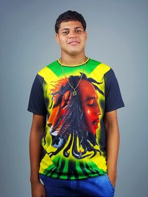 A_Camiseta Jamaica Bob Marley Leão África Modelo Slim (2)