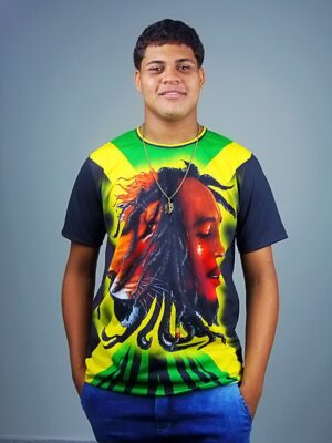 A_Camiseta Jamaica Bob Marley Leão África Modelo Slim (3)