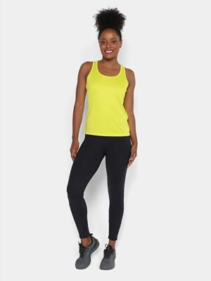Babylook Regata Básica Remador Feminina Sem Estampa Cores - No Sense (11)