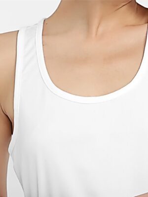 Babylook Regata Básica Remador Feminina Sem Estampa Cores - No Sense (2)