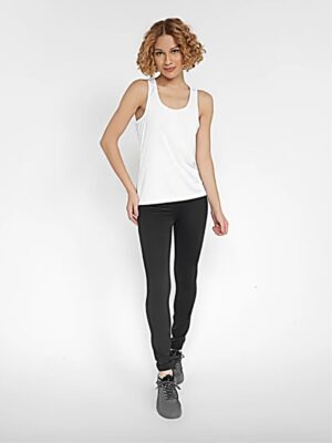 Babylook Regata Básica Remador Feminina Sem Estampa Cores - No Sense (4)