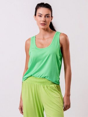 Babylook Regata Feminina Básica Sem Estampa Lisa Cores (5)