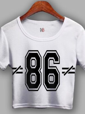 Blusa Cropped 86 Crop Top Estilo Colegial Tee Soltinho - No Sense (1)