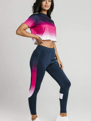 Blusa Cropped Dry Fit Degradê Crop Tee - TOTAL - NO SENSE (10)