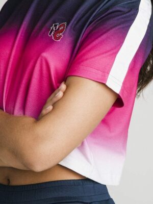 Blusa Cropped Dry Fit Degradê Crop Tee - TOTAL - NO SENSE (5)