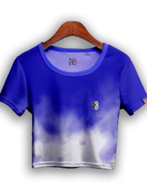 Blusa Cropped Dry Fit Esfumaçado Crop Tee - TOTAL - NO SENSE (4)
