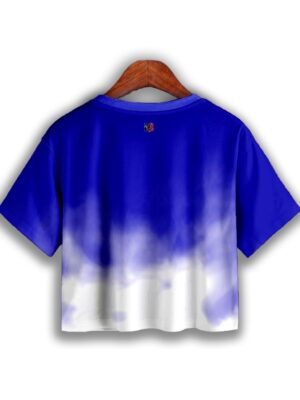 Blusa Cropped Dry Fit Esfumaçado Crop Tee - TOTAL - NO SENSE (5)