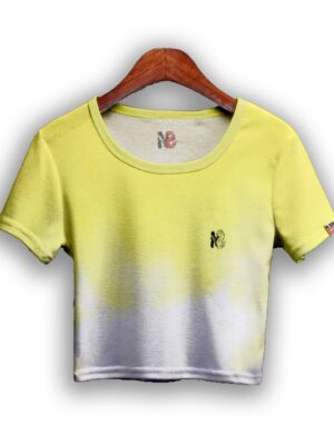 Blusa Cropped Dry Fit Esfumaçado Crop Tee - TOTAL - NO SENSE (7)