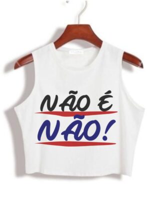 Blusa Cropped Não É Não Soltinha - No Sense (1)