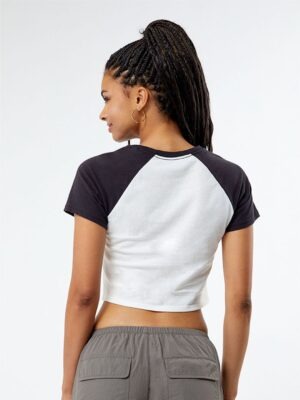 Blusa Cropped Raglan Blusinha Soltinha Lisa Sem Estampa (5)