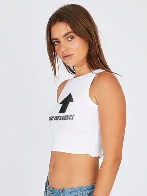 Blusa Cropped Regata Bad Influence Crop Top Tank Soltinha (3)