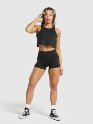 Blusa Cropped Regata Outfit Workout Soltinha Cores (10)