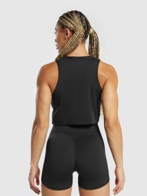 Blusa Cropped Regata Outfit Workout Soltinha Cores (8)