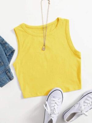 Blusa Cropped Regata Soltinha Tank Tee Cores (12)