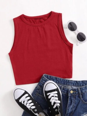 Blusa Cropped Regata Soltinha Tank Tee Cores (2)