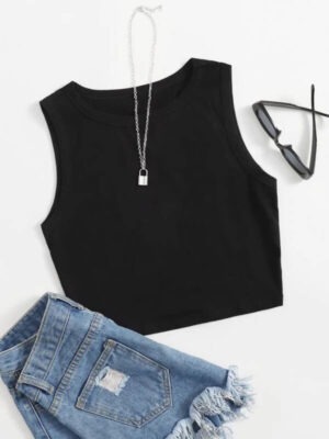 Blusa Cropped Regata Soltinha Tank Tee Cores (9)