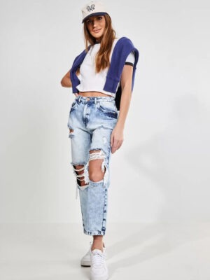 Blusa Cropped Ringer tee Branco com Preto Soltinha Lisa Sem Estampa (9)