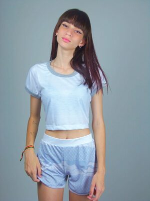 Blusa Cropped Ringer tee Cinza Mescla Soltinha Lisa Sem Estampa_ (1)