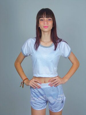Blusa Cropped Ringer tee Cinza Mescla Soltinha Lisa Sem Estampa_ (3)