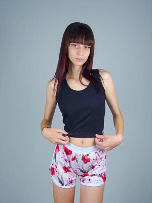Blusa Preto Cropped Regata Soltinha Crop Top Tank (5)
