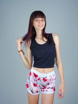 Blusa Preto Cropped Regata Soltinha Crop Top Tank (6)