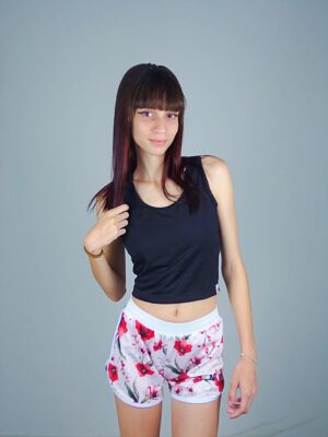 Blusa Preto Cropped Regata Soltinha Crop Top Tank (8)
