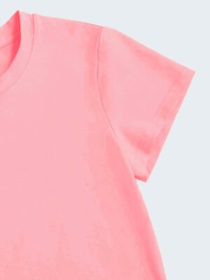 Blusa Rosa Cropped Lisa Sem Estampa Soltinho - No Sense (1)