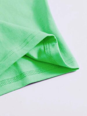 Blusa Verde Água Cropped Regata Soltinha Crop Top Tank (3)