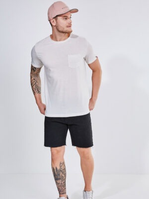 Camiseta 100% Algodão Slim Tee Com Bolso - No Sense (4)