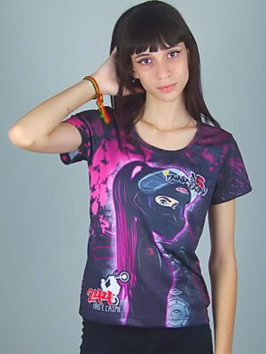 Camiseta Babylook Família Moto Ninja Dry Fit #244 Não é Crime (4)