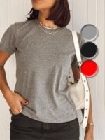 Camiseta Babylook Feminina Cores T-Shirt Tee