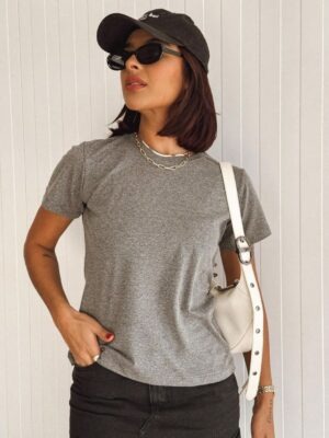 Camiseta Babylook Feminina Cores T-Shirt Tee (6)