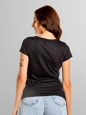 Camiseta Babylook Feminina Lisa T-Shirt Tee Cores (2)