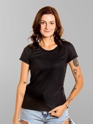Camiseta Babylook Feminina Lisa T-Shirt Tee Cores (3)