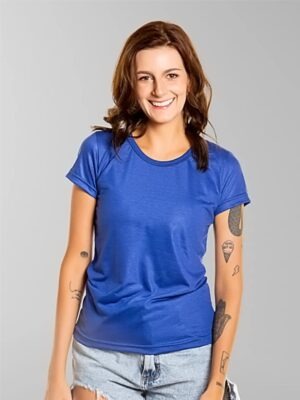 Camiseta Babylook Feminina Lisa T-Shirt Tee Cores (4)