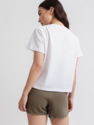Camiseta Babylook Lisa T-Shirt Tee Cores Neutras (2)