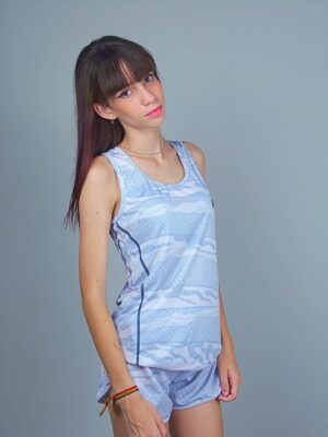 Camiseta Babylook Regata Azul Aquarius (2)