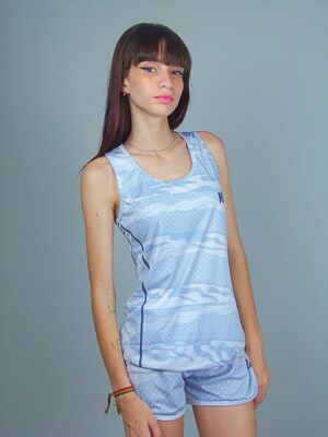 Camiseta Babylook Regata Azul Aquarius (3)