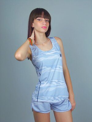 Camiseta Babylook Regata Azul Aquarius (4)