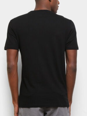 Camiseta Básica Preto Com Bolso Sem Estampa - No Sense (2)
