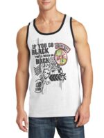 Camiseta Black Back Regata Ringer - No Sense