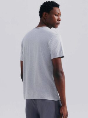 Camiseta Cinza T-Shirt Tee Lisa (4)