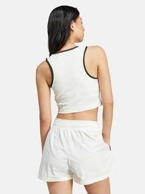 Camiseta Cropped Regata Ringer Sem Manga Crop Top Soltinho - No Sense (3)