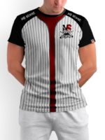 Camiseta Dry Fit Tipo Baseboll Cria da Quebrada sem Botão - TOTAL - NO SENSE