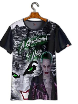 Camiseta Dry Fit a Quebrada é Nóis Modelo Slim - TOTAL - NO SENSE (1)
